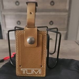 TUMI Metallic Gold Travel Tag